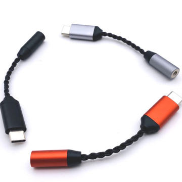 Type C Male to Female Audio Aux Cable